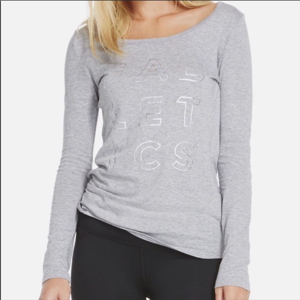 Fabletics Scoop Tee II Logo Long Sleeve